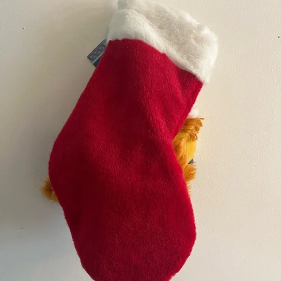 NEW Vintage 2000 Y2K Disney Store Bear in the Big Blue House Plush red stocking - Picture 3 of 3